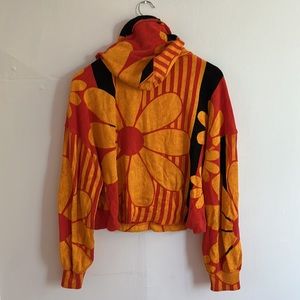 Free People Flower Hoodie